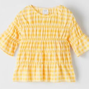 Zara Yellow Top